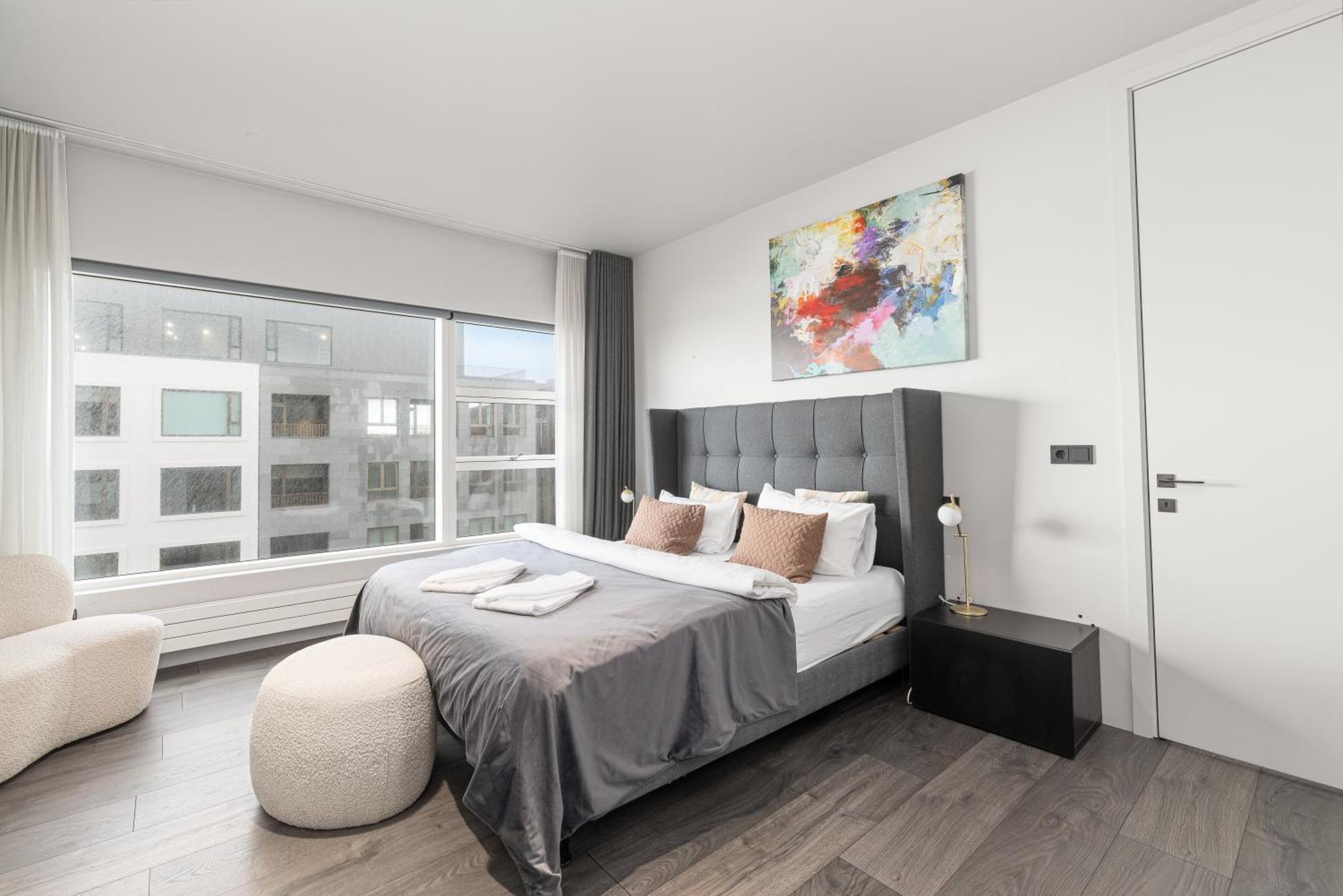 Vibrant Hafnatorg I Spacious Property With Expansive Garage Reykjavik Exterior photo